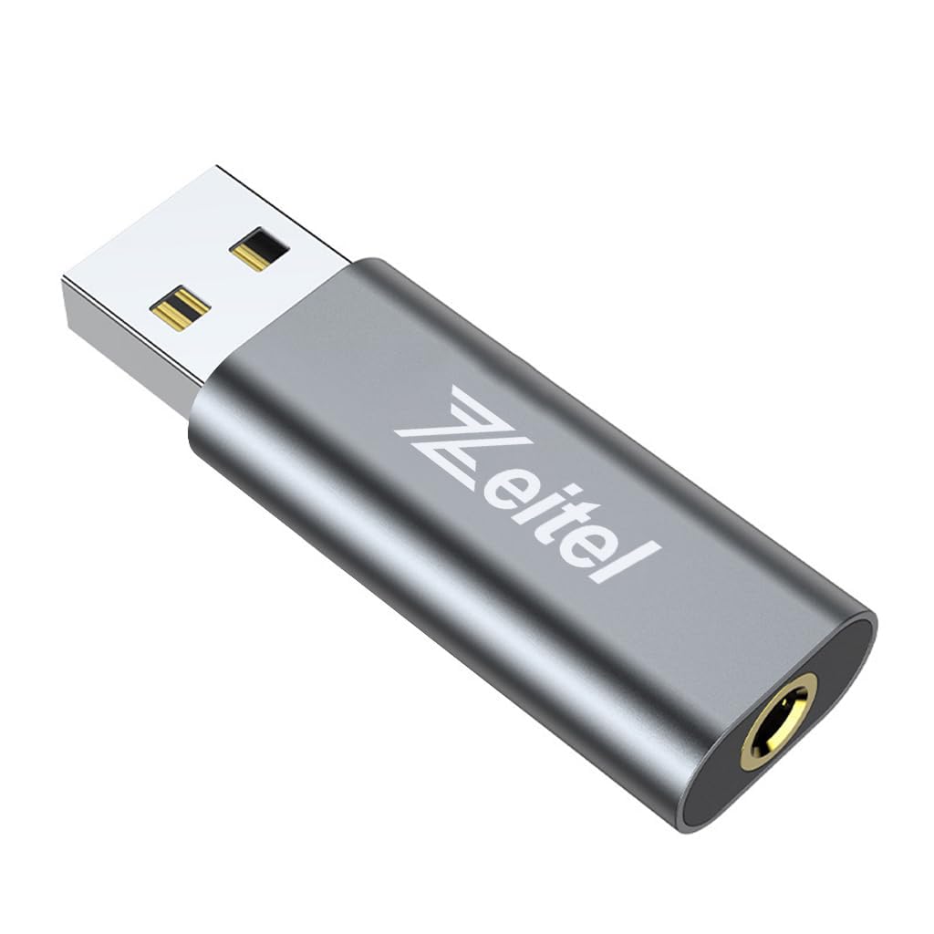 Verilux USB Sound Card USB to 3.5mm Jack Audio Adapter USB External Stereo Sound Adapter Converter for Laptop, PC, Compatible with PS5, PS4 Plug & Play No Driver Need Verilux USB Sound Card USB to 3.5mm Jack Audio Adapter USB External Stereo Sound Adapter Converter for Laptop, PC, Compatible with PS5, PS4 Plug & Play No Driver Need